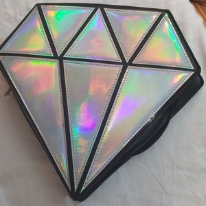 Dimond make-up brush holder